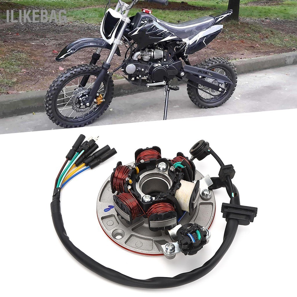 Ilikebag Tấm Magneto Stator Phù hợp cho LIFAN YX 140cc Khởi động cơ PIT PRO Trail Dirt Bike