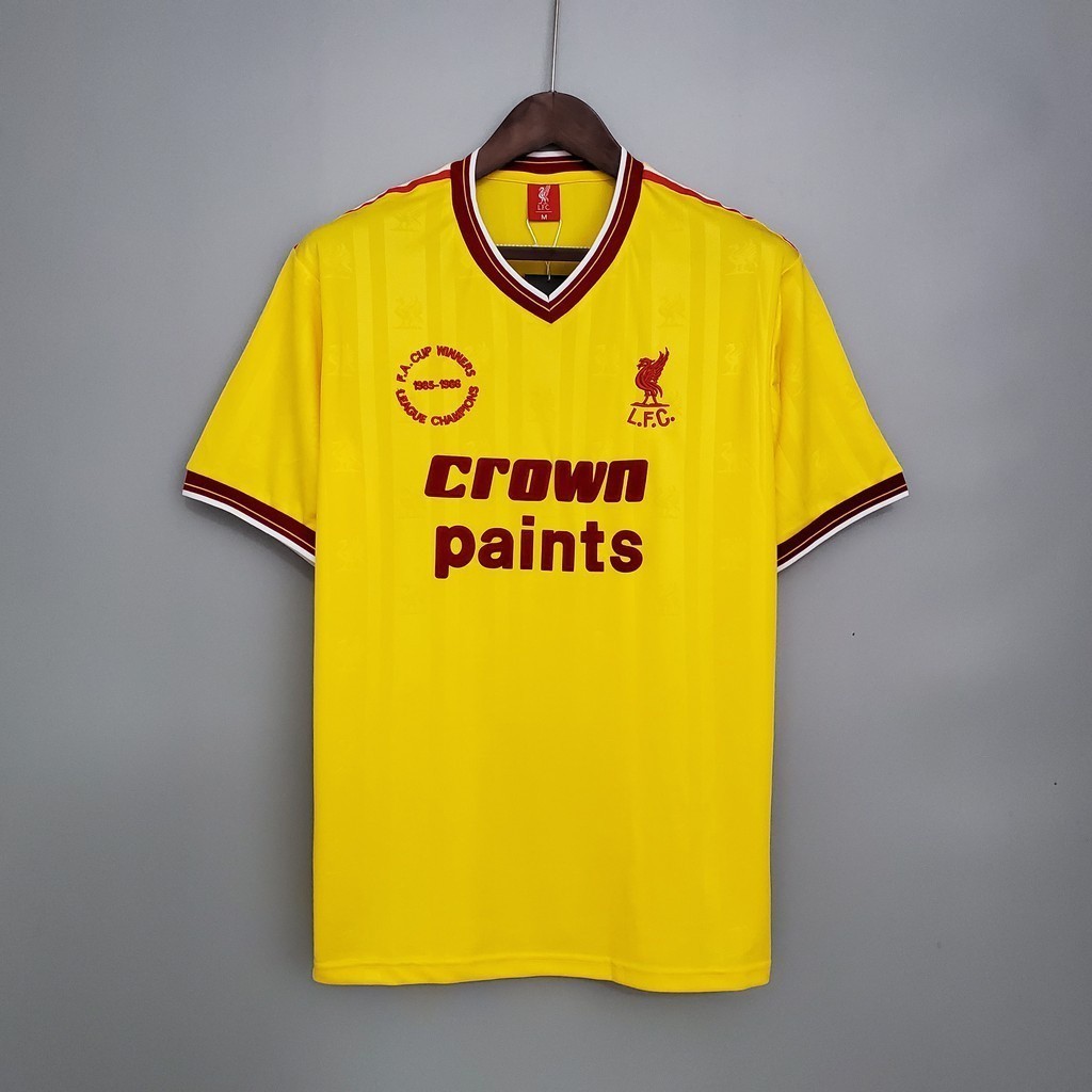 Retro Liverpool Jersey Era 81-91, Home và Away Classic Football Shirts