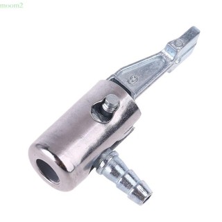 Moom2 Auto 1 4 Ống Barb Air Chuck Đồng thau Lốp Máy bơm hơi Khóa trên Máy nén khí Chuck với đầu nối Barb cho ống Rep
