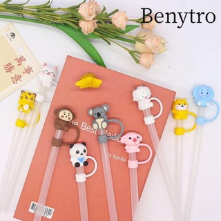 Benytro Silicone Ống Hút Cắm, Phụ Kiện Cốc Chống Bụi Uống Nước Mũ Chống Bụi, Đồ Uống Sáng Tạo Có Thể Tái Sử Dụng Chống Bắn Ống Hút Đầu Bao Chai