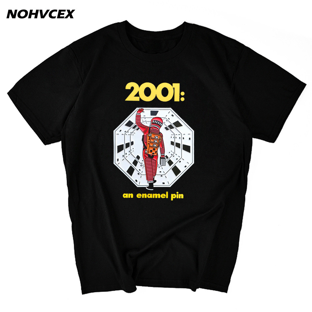 2001 A Space Odyssey Mùa Hè In Hình Áo Thun Cotton Nam Áo Tee
