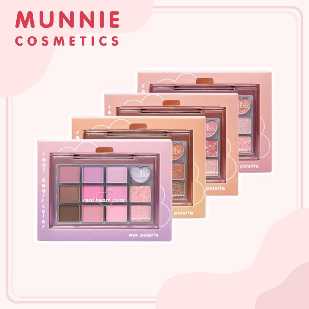 ODBO - Bảng Phấn Mắt 12 Ô Odbo Real Heart (OD2019)
