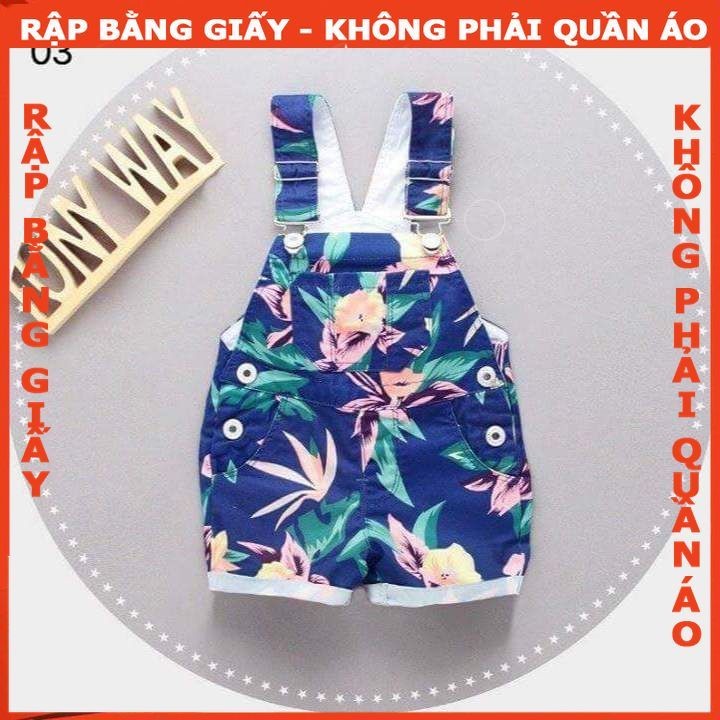 Rập giấy A0 quần yếm bé mã R115 (BẢN VẼ)
