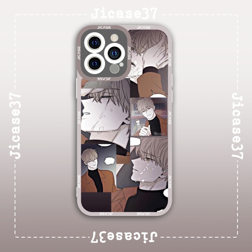 Ốp lưng iPhone Cạnh Vuông Samsung Xiaomi Oppo Manhwa boylove Low tide Đêm bên bờ biển nhân vật Tae J