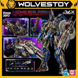 Mô Hình Threezero DLX Nemesis - Optimus Prime The Last Knight Metal Frame Action Figure