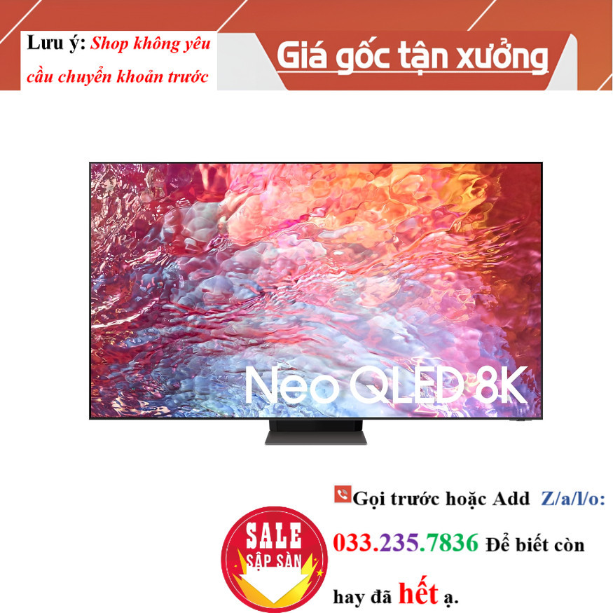 Tivi Samsung 65 inch Neo QLED 8K QN900B đã kiểm định chất lượng tân trang <New>