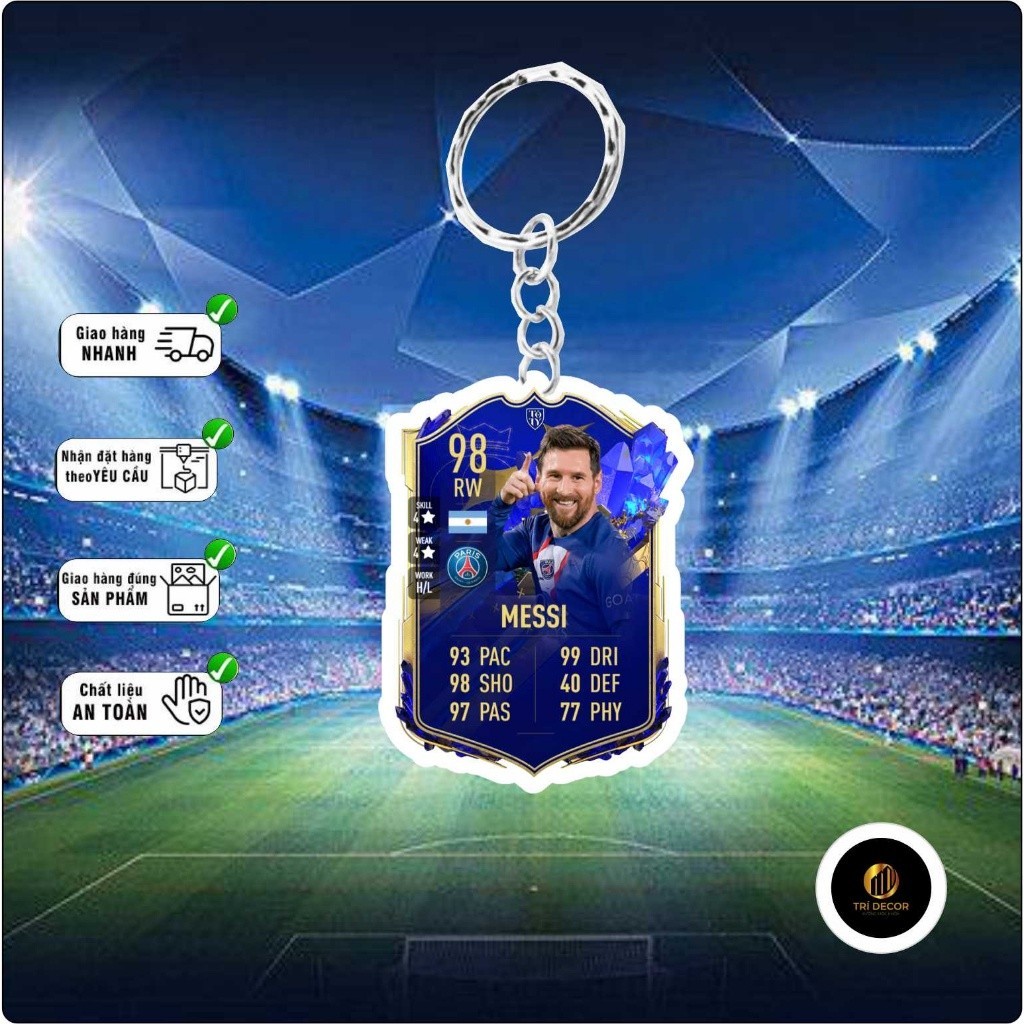 Móc Khóa Lionel Messi