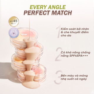 Cushion barenbliss True Beauty Inside Phấn Nước Hàn Quốc Kiềm Dầu Chống Nắng Che Khuyết Điểm 12g
