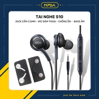 Tai Nghe Nhét Tai Chống Ồn AKG S10 Chân Cắm 3.5mm Cho Điện Thoại Laptop