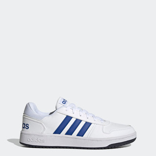 Adidas bóng rổ giày hoops 2.0 nam trắng gz7967