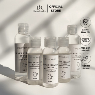 Nước rửa bạc làm sáng bóng bạc như mới loại 50ml và 100ml D'rosy Jewelry NRB.