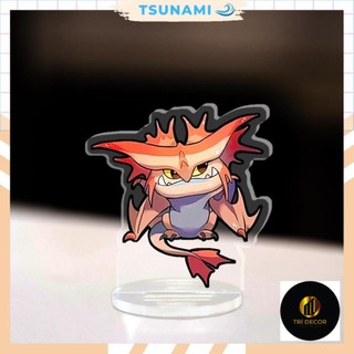 Mô hình Mica - Mô hình đứng Mica Standee Mini Bí kíp luyện rồng Standee Chibi thiết kế miễn phí theo yêu cầu