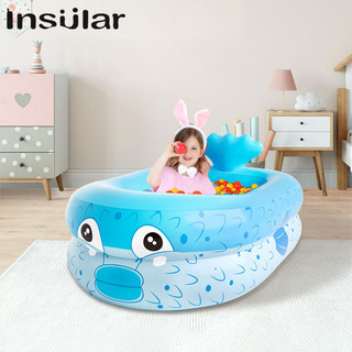 Insular Bể cá bơm hơi Bể bơi gia đình trẻ em Hoạt hình câu cá bể cát Bể bơi bóng đại dương tắm