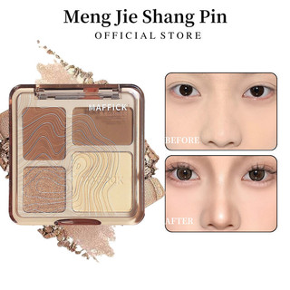 Maffick bảng phấn bắt sáng 4 màu và tạo khối tự nhiên lâu trôi chống nước