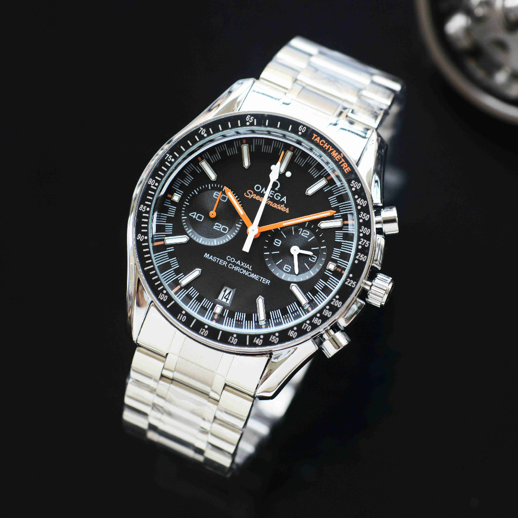 Đồng hồ nam chống nước Omega te Speedmaster Series 50m Đồng hồ đeo tay nam Rui Đồng hồ thời trang sang trọng