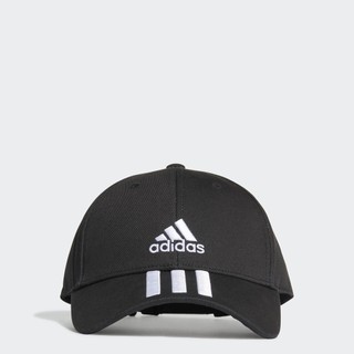 adidas Phong cách sống Mũ bóng chày vải twill 3 Sọc Unisex Đen FK0894