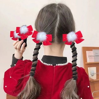 Dây Buộc Tóc Nơ Pompom