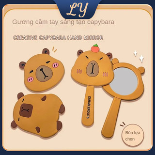 Kapibara Capybara Gương Cầm Tay Di Động Gương Trang Điểm Gương Trang Điểm