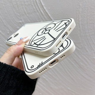 Ốp Lưng Silicon Màu Bảo Vệ Camera Doraemon Draw - Hình Đầu - E092