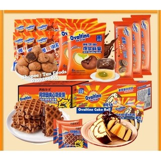 Kẹo Marshmallow Nhân Socola Chảy Ovaltine / Bánh Quy Ovaltine / Sữa Ovaltine / Bánh Bông Lan