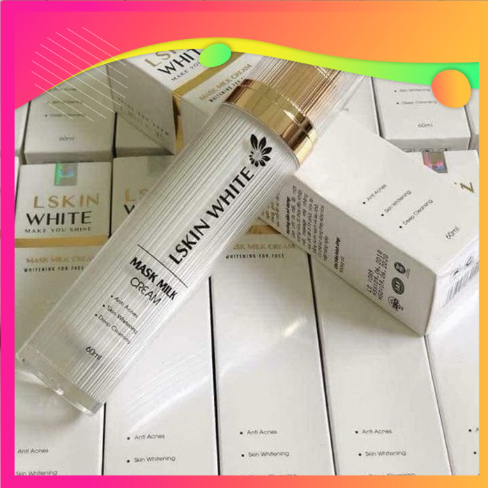 Ủ Mặt Trắng Da Kén Tằm Lskin White