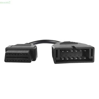 Đầu Chuyển Đổi 12pin Sang OBD1 OBD2 16pin moon3 Dễ Sử Dụng Cho Xe Hơi