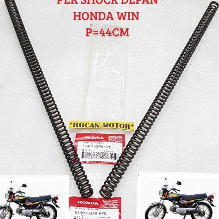 Lò xo phuộc/ phuột trước Win 100 nhập Indo .
