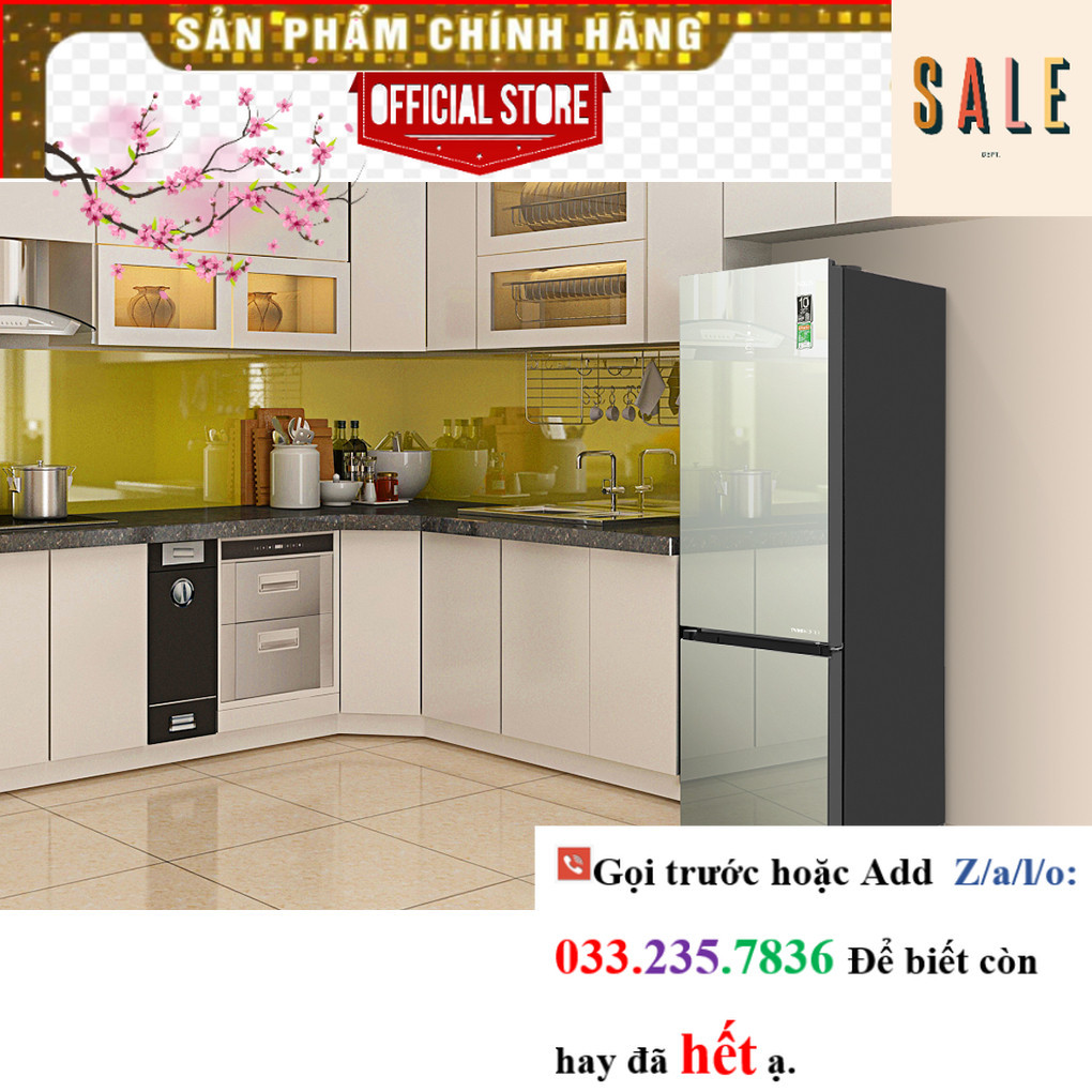 SỐc Tủ lạnh Aqua Inverter 292 lít AQR-B350MA(GM)