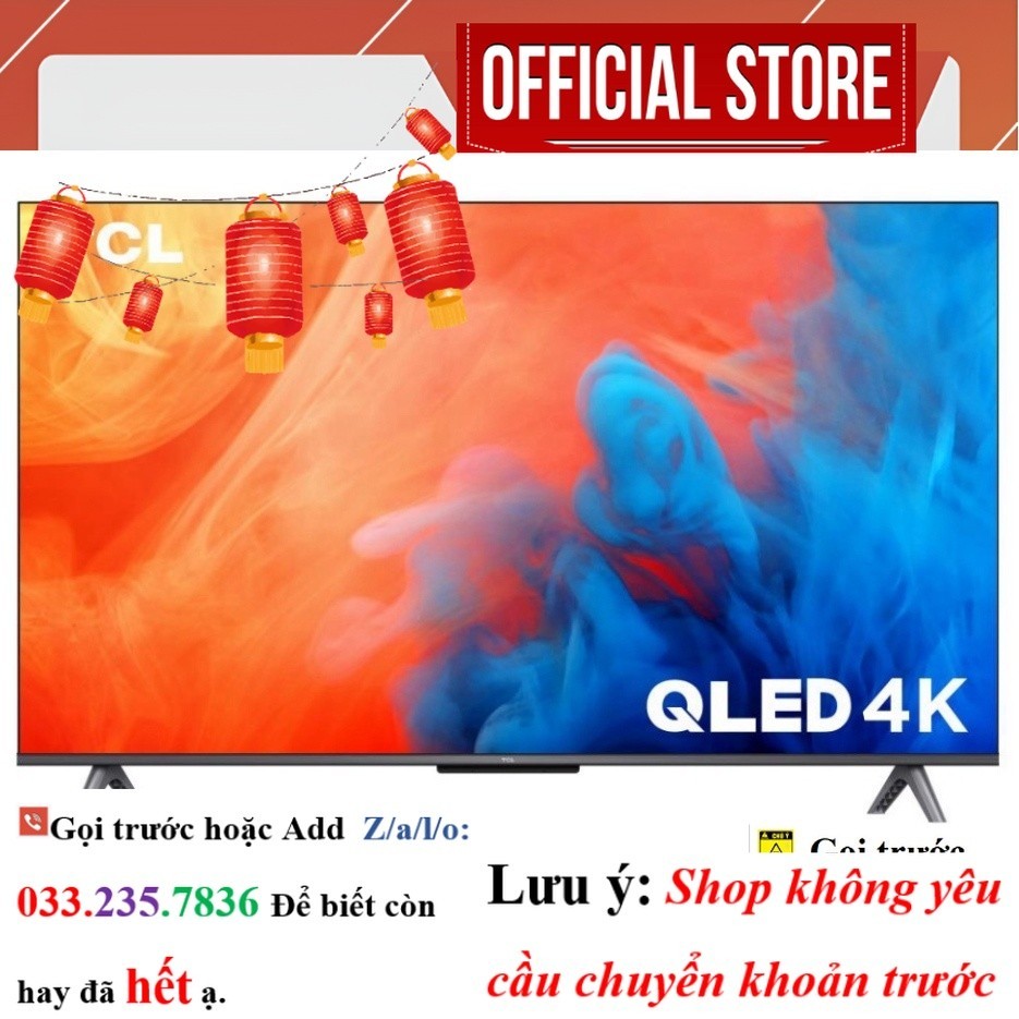 Google Tivi QLED TCL 4K 65 inch 65Q646  