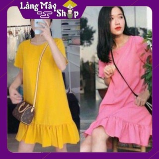 (Xả kho Sale Sập Sàn) Đầm Suông Đuôi Cá cao cấp xinh đẹp (Có ảnh và Clip Thật)