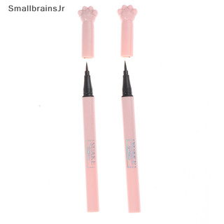 Smallbrainsjr 1pc cat paw đen nâu lỏng bút kẻ mắt dài lasg bút kẻ mắt chống thấm nước vn