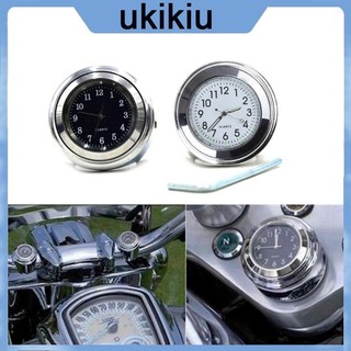 Uki mini xe máy đồng hồ kỹ thuật số xe máy gắn đồng hồ kỹ thuật số thời gian đồng hồ chống nước xe máy gắn tay cầm wa