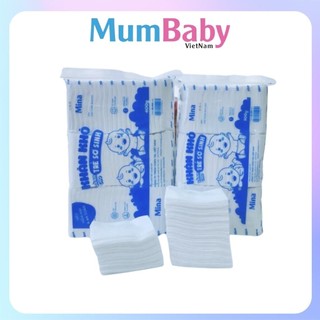 Khăn Vải Khô Đa Năng túi 400g Mina Baby - Khăn Khô Dành Cho Trẻ Sơ Sinh Siêu Mịn An Toàn Cho Bé - MUMBABY