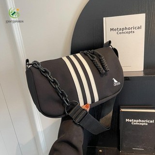 GORGEOUS~Crossbody Bag Spacious Interior Sports Stylish Adjustable Shoulder Strap