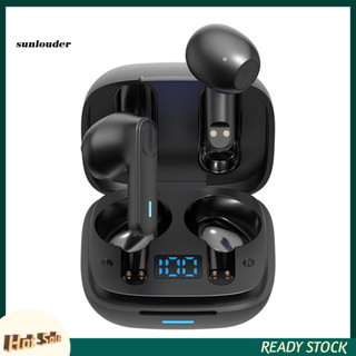 Tai nghe tương thích Bluetooth SL có điều khiển bằng cảm ứng Tai nghe tương thích Bluetooth với tai nghe Bluetooth không dây trình điều khiển 13mm có tuổi thọ pin dài cho thể thao cho điện thoại