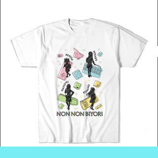 Áo thun Non Non Biyori Color Art ngắn tay