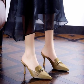 Giày cao gót mũi nhọn 34-42 Size lớn