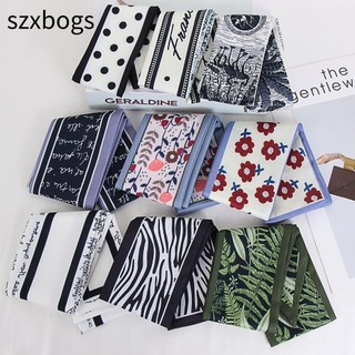 szxbogs Phụ Kiện Tóc Khăn Thanh Lịch Thắt Nơ Tóc Streamer Đuôi Ngựa Khăn Đuôi Ngựa Giá Đỡ Tóc Ruy Băng Đa Năng Retro Tóc