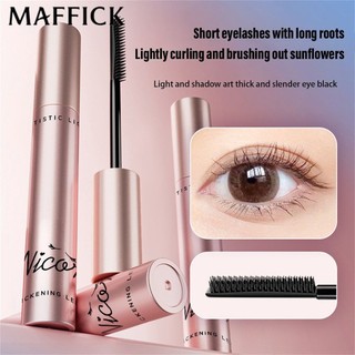 Mascara không thấm nước Màu nâu nhẹ nhàng, cong dài không dễ bị lem Lớp trang điểm lâu trôi Màu đen tự nhiên 