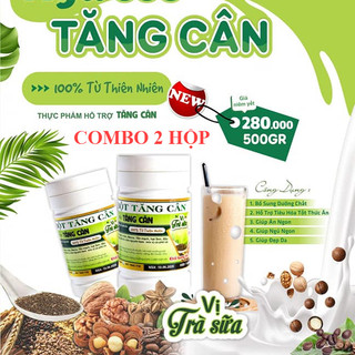 [2 Hộp] Bột ngũ cốc tăng cân Mị Hương hộp 500g