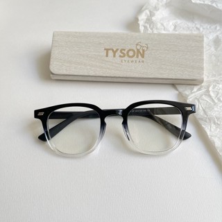  Gọng kính cận vuông TYSON gọng nhựa bền kính mắt thời trang nam nữ lắp tròng kèm hộp khăn 1214 