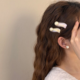 Kẹp tóc nữ Bangs Kẹp tóc axit axetic
