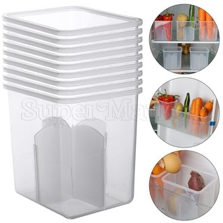 Hộp đựng thức ăn nhà bếp - Đồ dùng lưu trữ gia đình - Dụng cụ sắp xếp tủ lạnh rau quả - Hộp đựng đa năng - Hộp đựng bên tủ lạnh