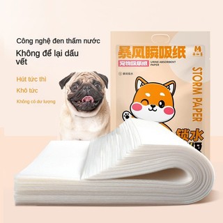 Nước Tiểu Cho Chó Hút Giấy Vệ Sinh Nước Tiểu Hiện Vật Tã Thú Cưng Làm Sạch Chó / Mèo Khăn Giấy Thấm Hút Nước Tiểu Vệ Sinh Tã Khô Nhanh Miếng Lót Nước Tiểu