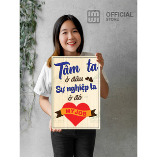Tranh động lực tâm ta ở đâu sự nghiệp ta ở đó imwi gimivina tdl43