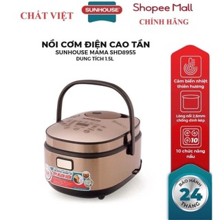 Nồi cơm điện cao tần 1,5l sunhouse mama shd8955