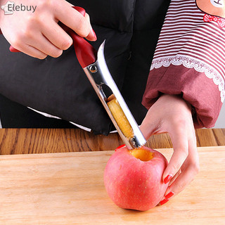 Công cụ loại bỏ lõi quả lê Apple Corer bằng thép không gỉ cao cấp Máy cắt trái cây Máy cắt hạt giống Máy thái lát Dụng cụ rau củ nhà bếp Mới