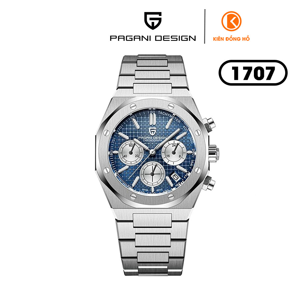 Đồng hồ Pin Pagani Design 1707 Royal Oak Panda | Kiên Đồng Hồ