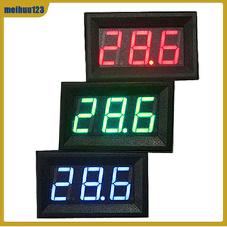 Mei 0.56 inch dc 0v-30.0v đầu đồng hồ đo điện áp 3 dây led vôn kế kỹ thuật số có bảo vệ phân cực ngược