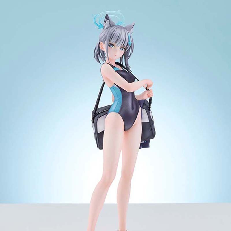 Xanh Lưu Trữ Cát Sói Bai Zi Túi Đeo Vai Đồ Bơi Hình Thú Dễ Thương Tai Anime Cô Gái Mẫu Trang Trí